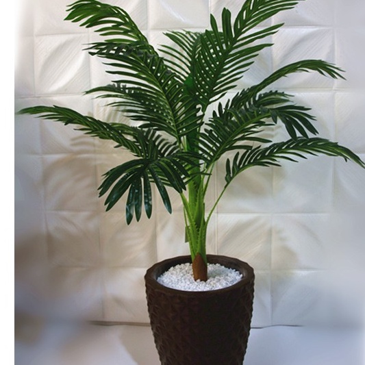 Planta Artificial Coqueiro Com Vaso Polietileno Grande decorativo ...