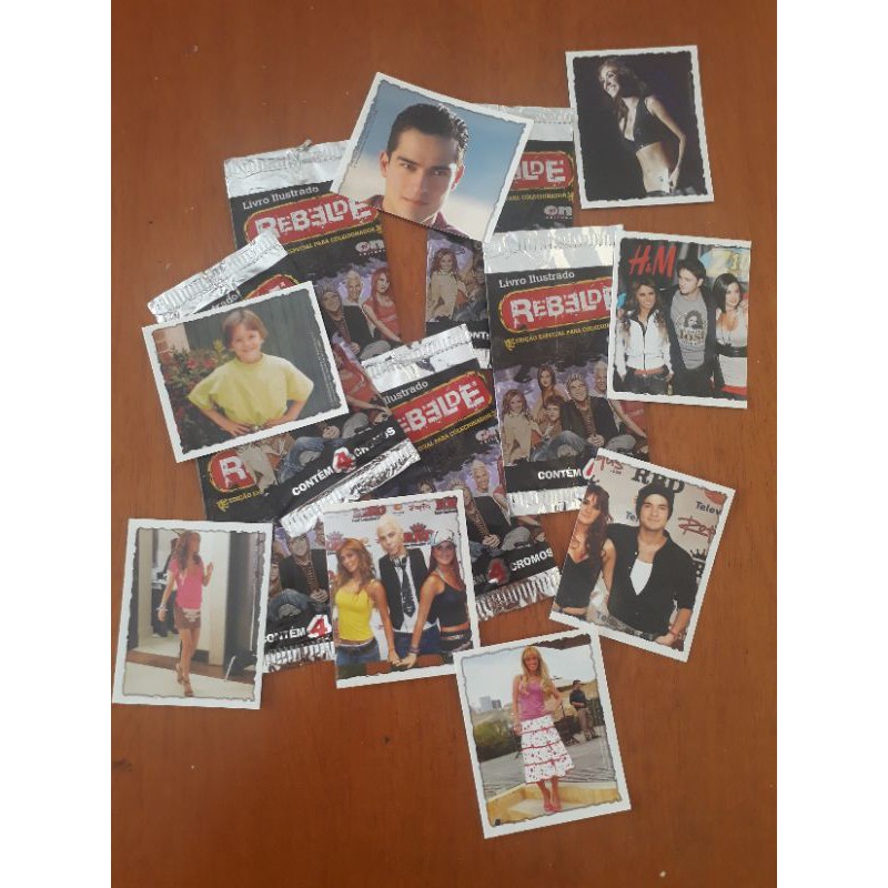 Figurinhas RBD auto colante