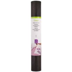Transfer glitter para tecidos Cricut - Preto - 30x60cm - 01 unidade