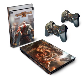 Skin PS2 Slim Adesivo - God Of War 2 II em Oferta na Shopee