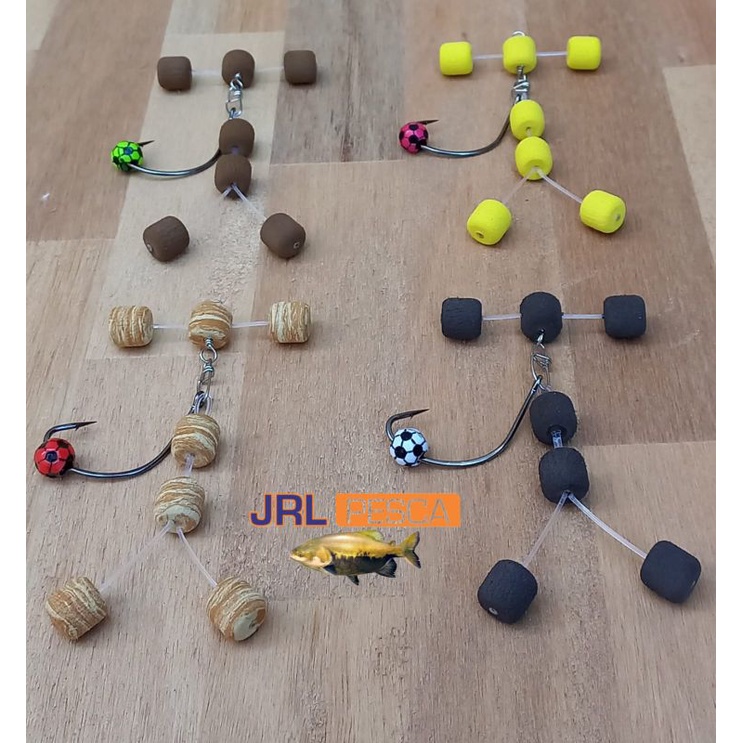 Anteninha para Pesca JRLPESCA Kit (Robô ) EVA Formato Ração 10mm em Oferta na Shopee