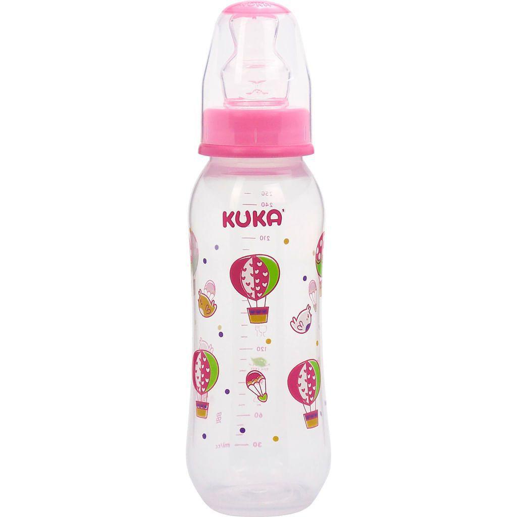 Mamadeira Natural Plus 250 ML Tamanho 2 Kuka Menino Menina