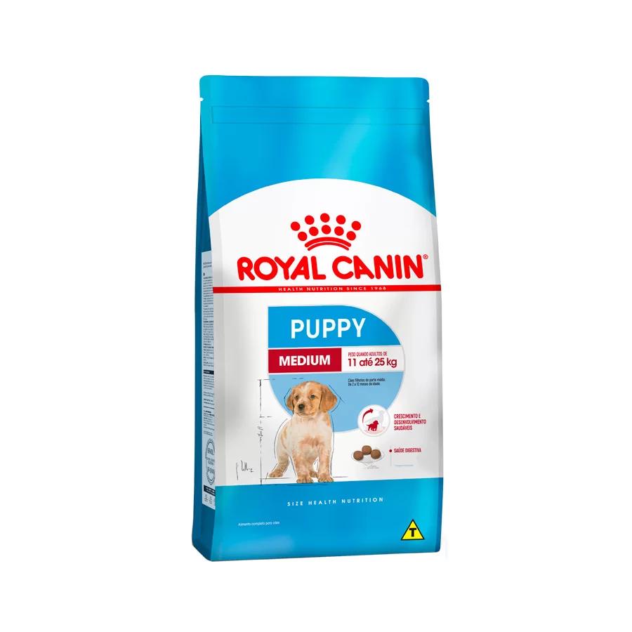 Ração Royal Canin Medium Puppy Junior para Cães 2,5KG em Oferta na Shopee