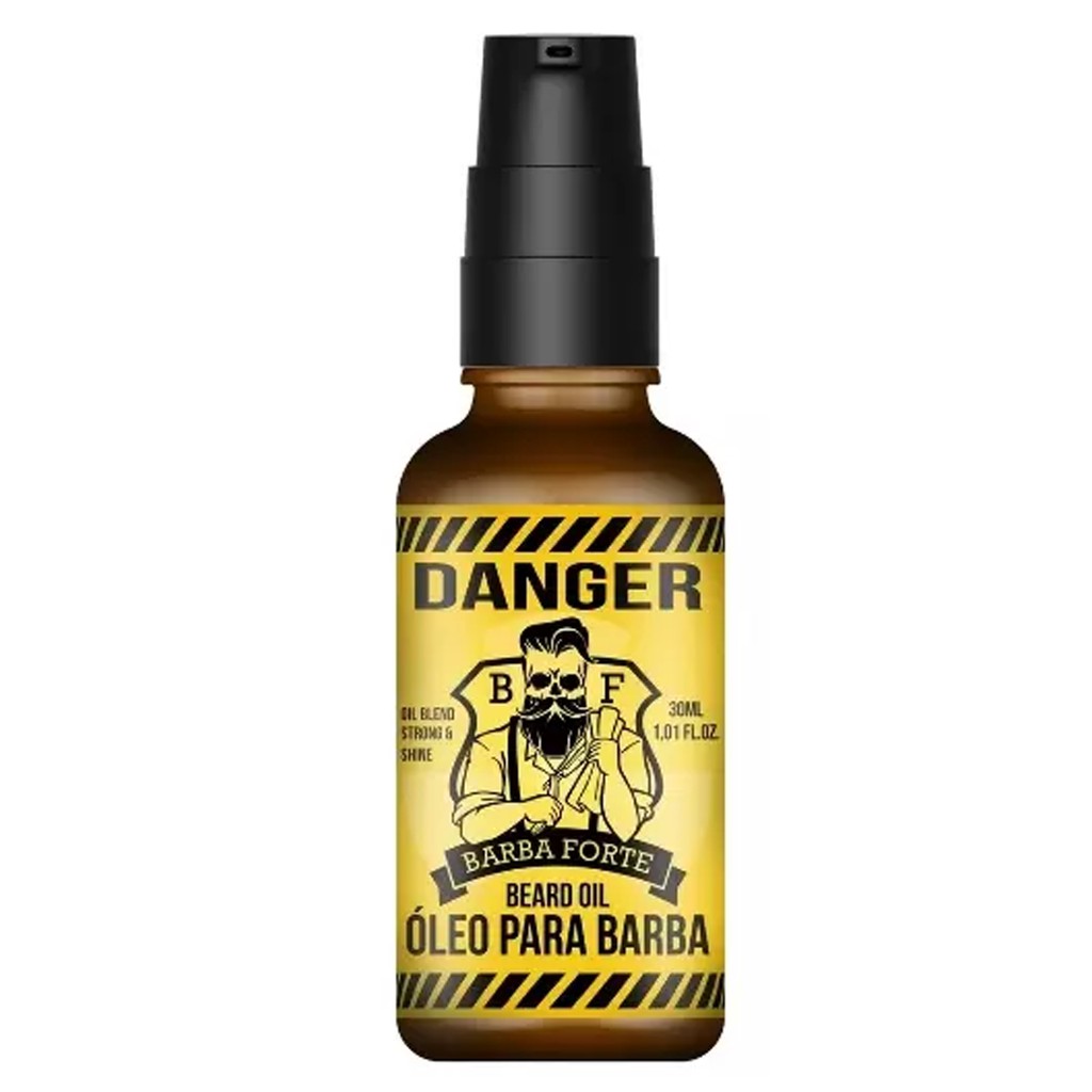 Óleo Danger para Barba 30ml Barba Forte