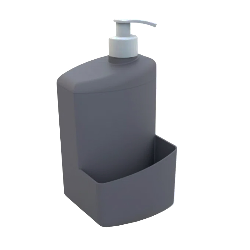 Dispenser Para Detergente Liquido Com Suporte Para Esponja - Home & Living