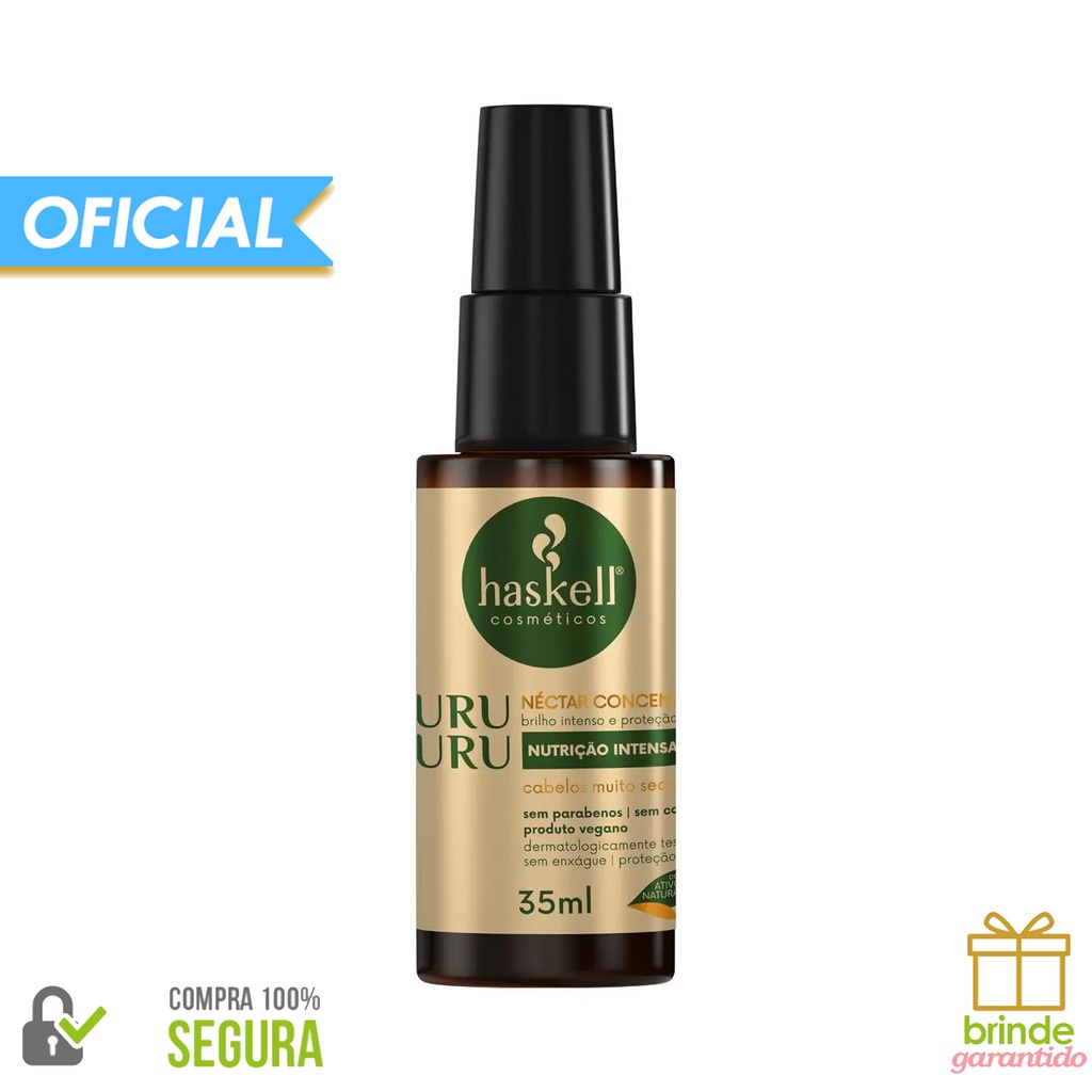 Óleo Concentrado Murumuru Haskell 35ml - Néctar
