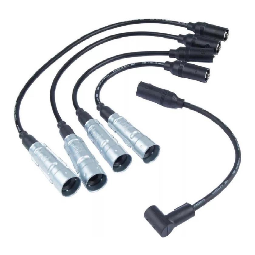 Jogo De Cabo Vela VW Gol / Parati / Saveiro / Voyage / Passat / Santana 8V Motor AP 1.6 / 1.8 / 2.0 Quadrado