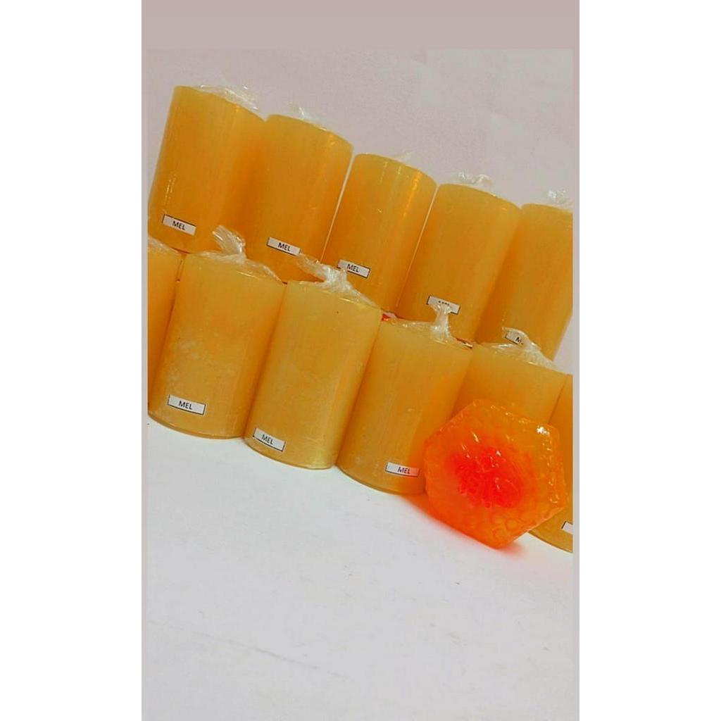 Velas Essência De  Mel 130g Santa Chama Kit Com 3 - ZP7