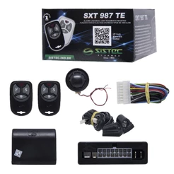 Alarme de Carros Sistec SXT 987 TE Automotivo C/ 2 Controles