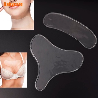 (Babycare) Almofada De Silicone Reutilizável Anti-Rugas Para Prevenção De Peito/Coração