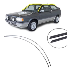 KIT Friso Calha TETO Superior Volkswagen Gol G1 Quadrado 1980 a 1995