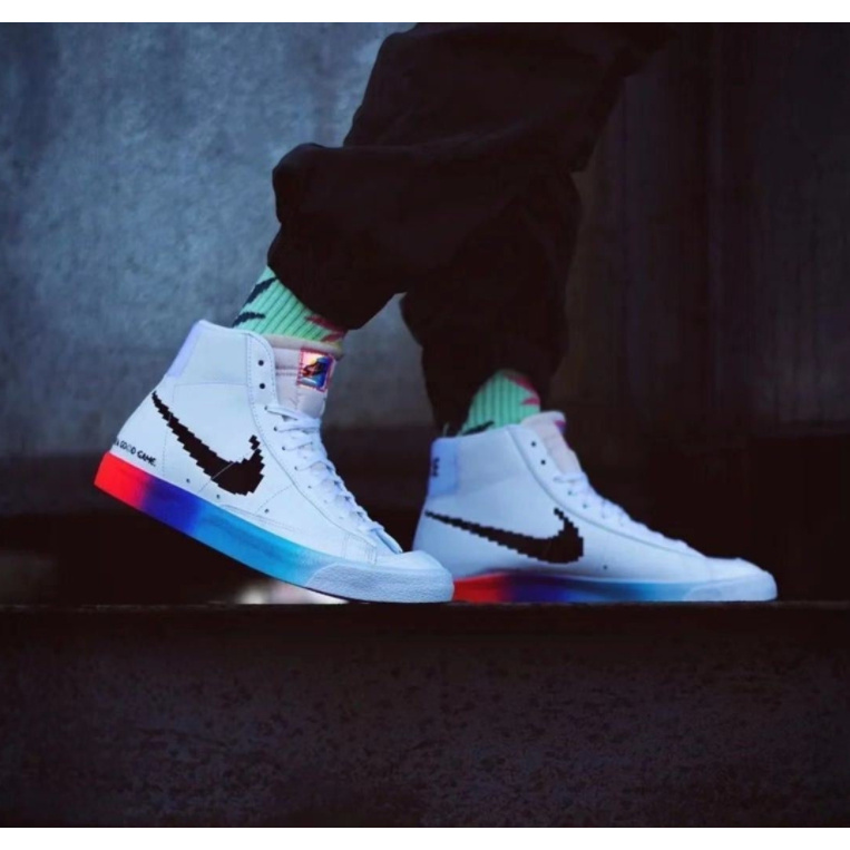 nike blazer mid pixel