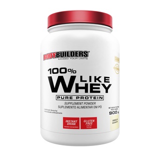 100% Like Whey Pure Protein 900g - Proteína do Soro do Leite - Bodybuilders