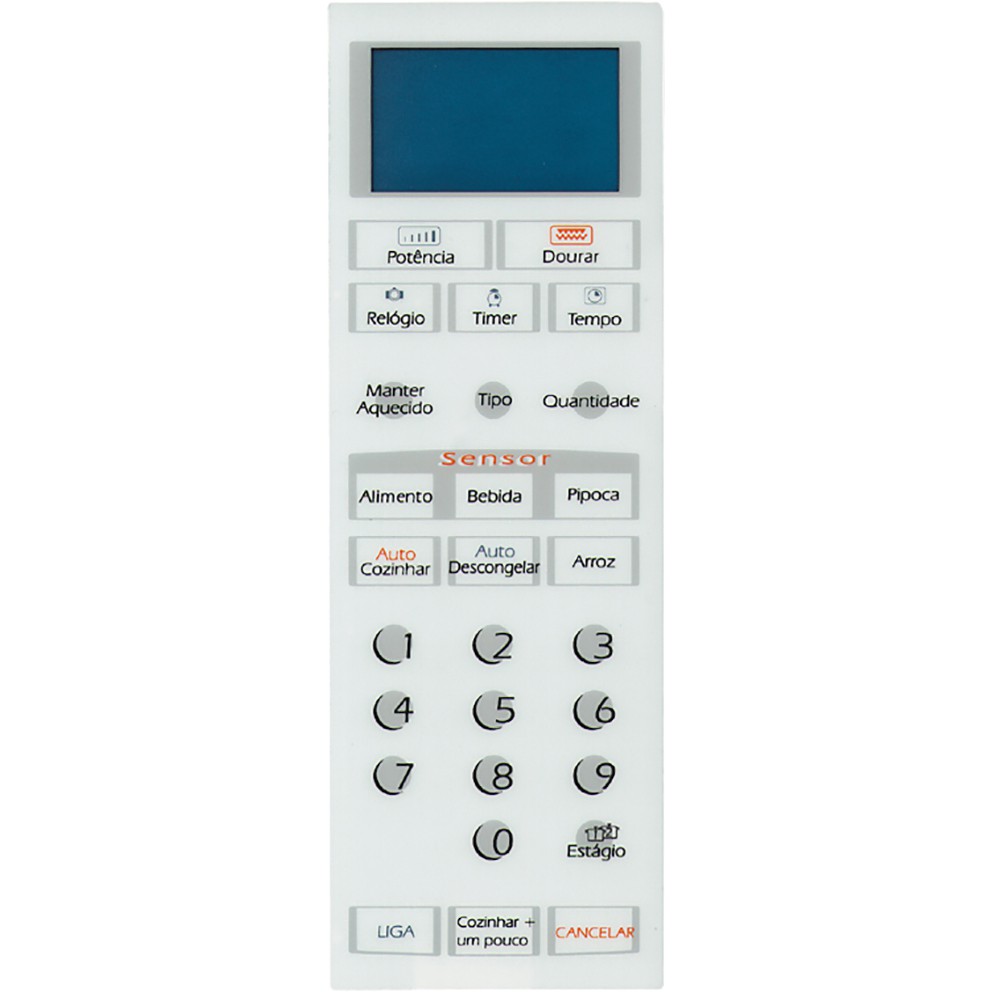 MEMBRANA MICROONDAS BRASTEMP MODELO BMU 27 A C/ DOUR BMU27A  CODIGO 13023