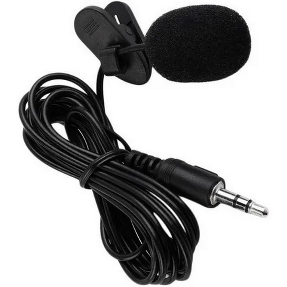Microfone De Lapela P2 Preto Mymax