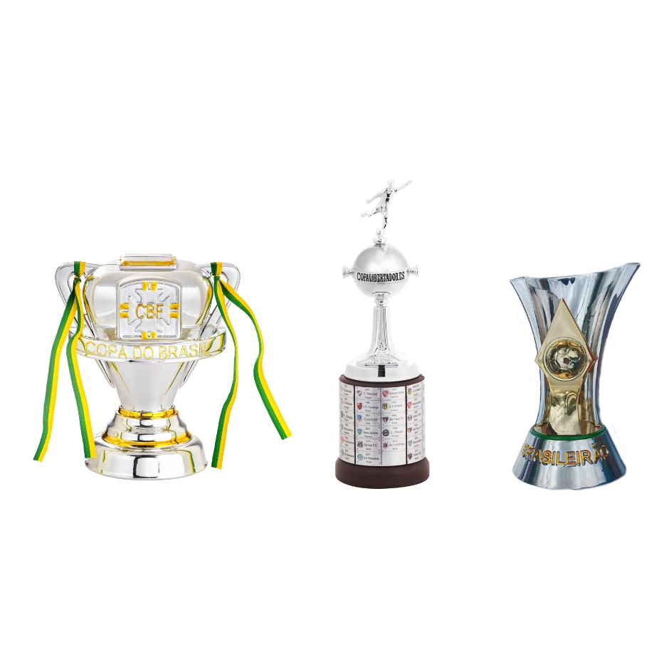 Combo de Miniaturas Libertadores + Brasileirão + Copa do Brasil