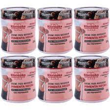 6 kit Redutor de medidas pimenta  negra Rhenuks 200g
