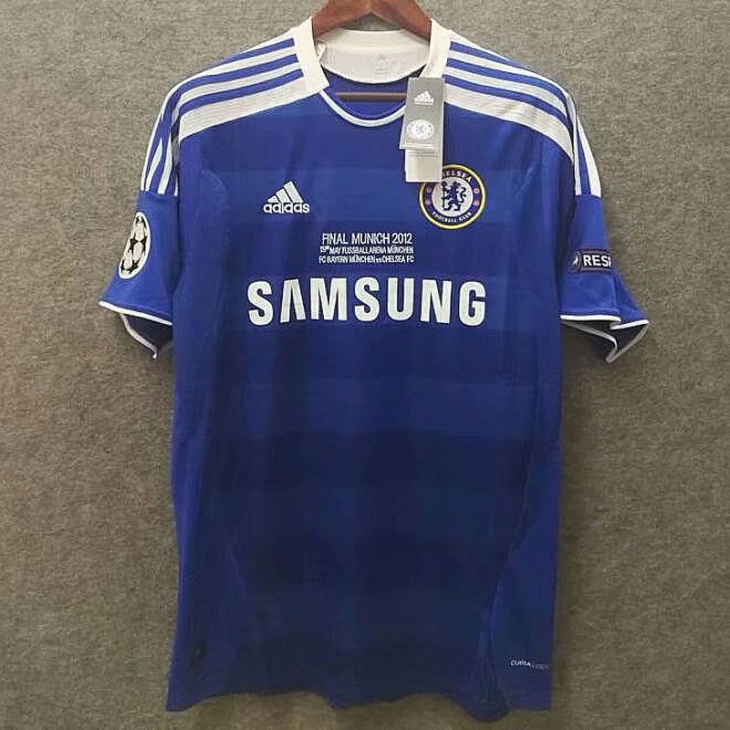Chelsea 2011-12 Retrô S-XL 8 # Lampard 9 Torres Camisas Para Casa