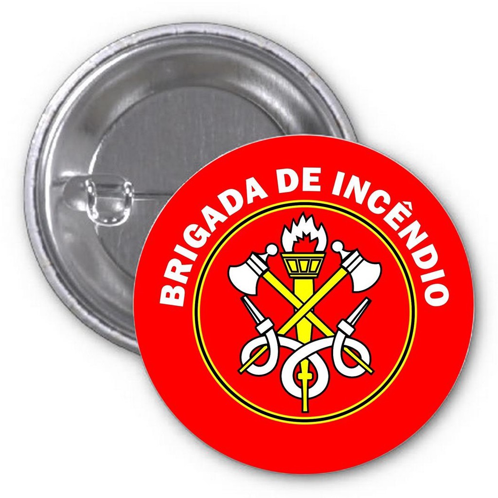 Boton Brigada de Incêndio 2,5 ou 4,5 cm