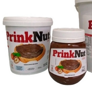 Creme De Avelã Com Cacau Prinknut 350g e 1Kg Chocolate - Similar Nuttela