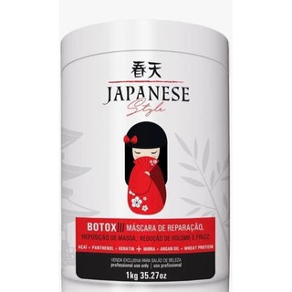 Botox Japonesa Style 1kg reduz e hidrata os fios