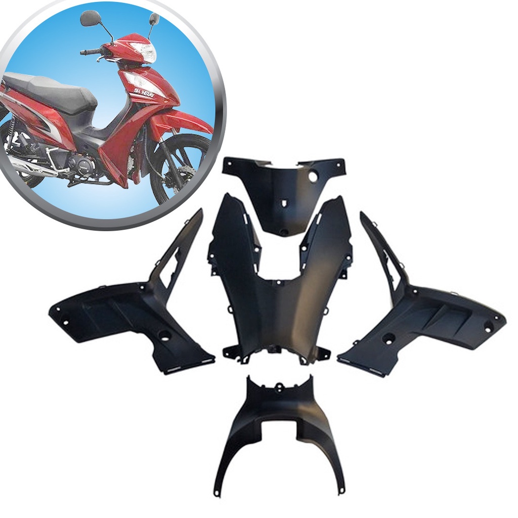 Carenagem Interna (5 Partes) Shineray Jet 50cc / Jet 125cc