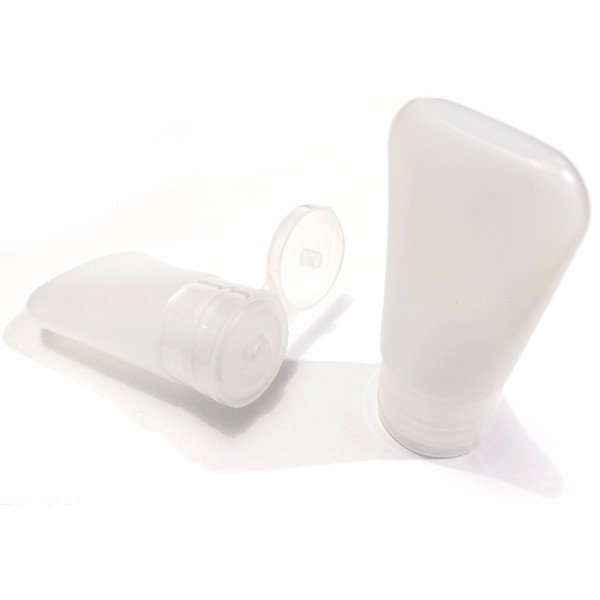 30 Bisnagas para Álcool Gel 30ml Modelo Exclusivo Ergonômico - Bisnaga Frasco para Álcool em Gel