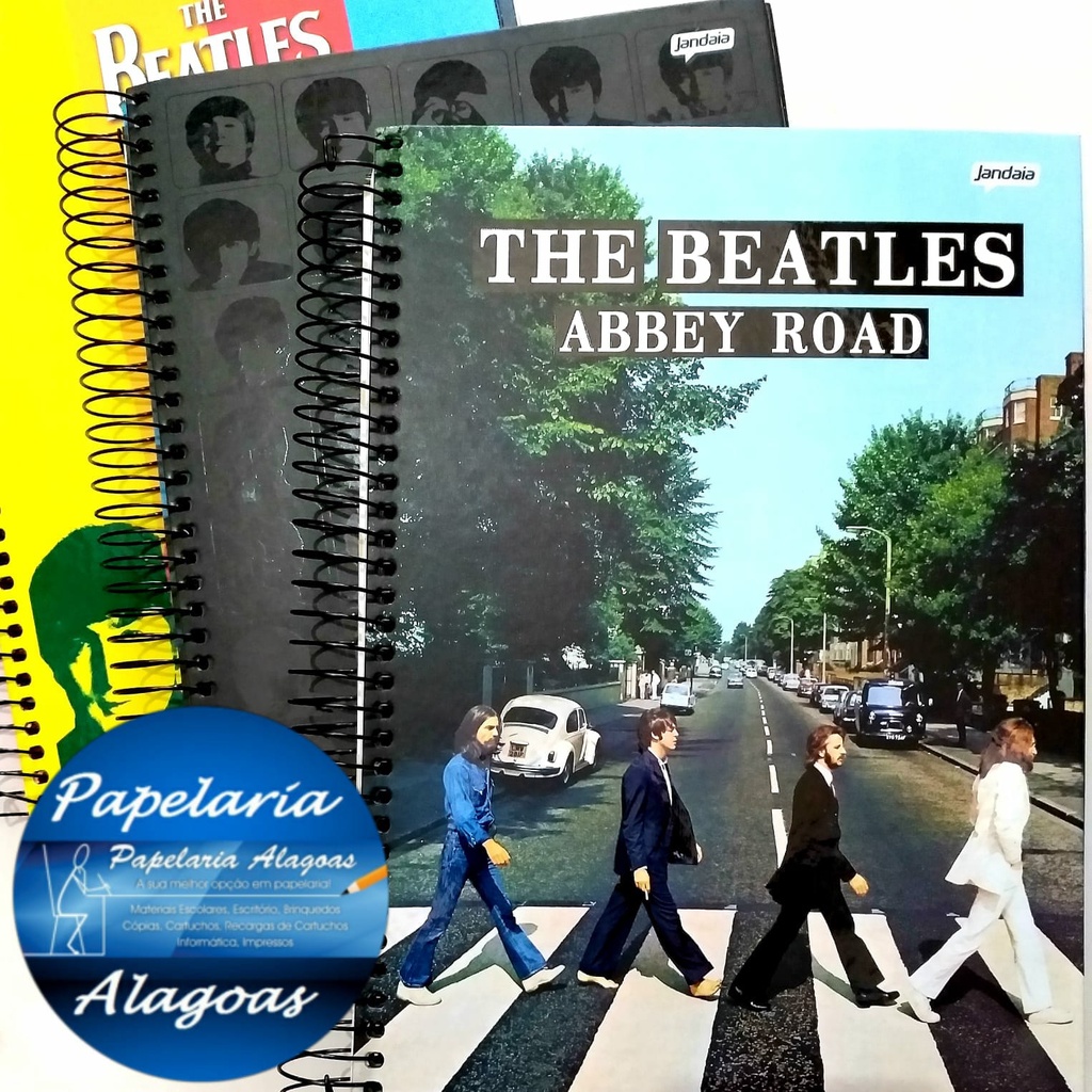 Caderno 10 Matérias 10x1 The Beatles - Jandaia