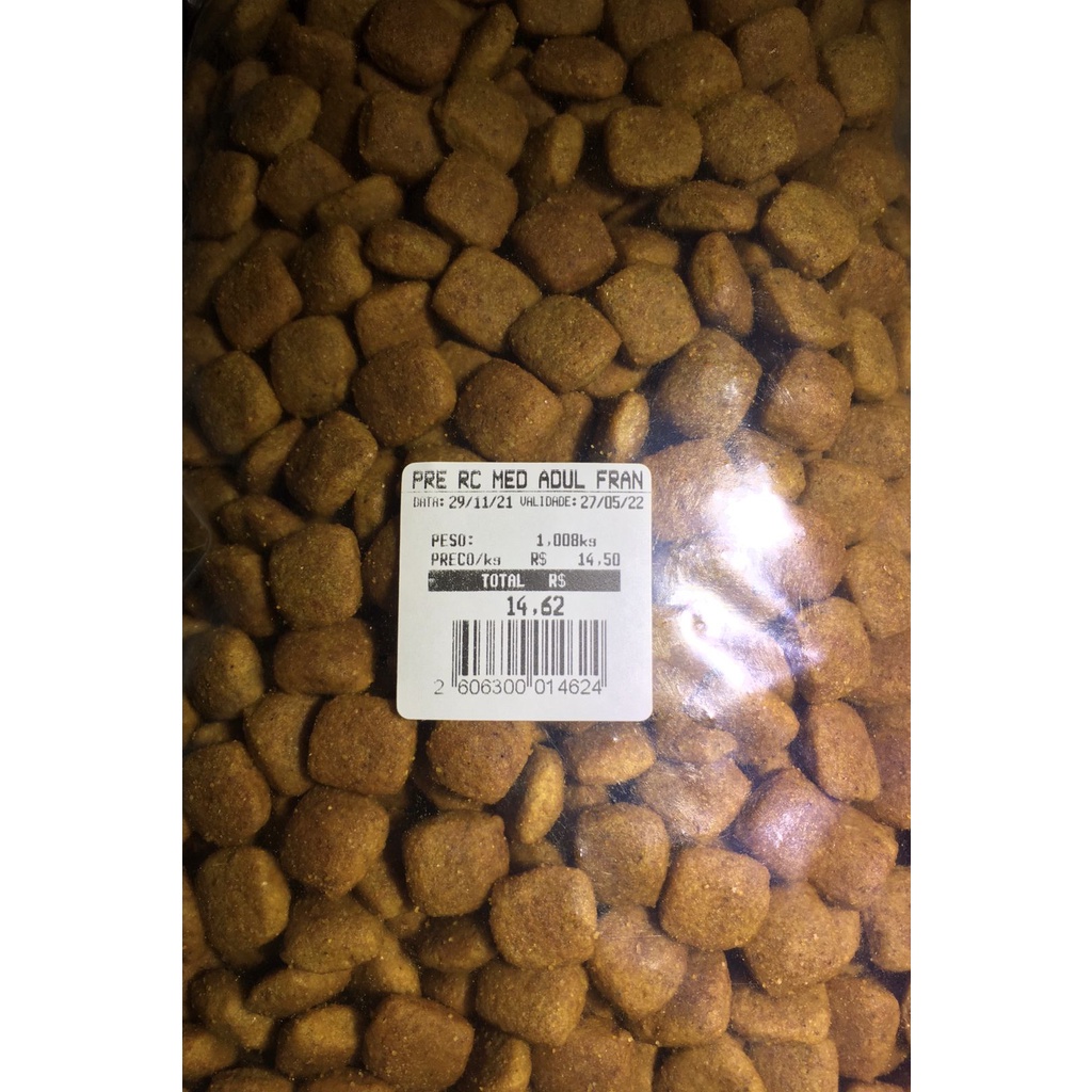 Ração A Granel Premier Formula Frango Cães Adultos Raças Médias 1 kg