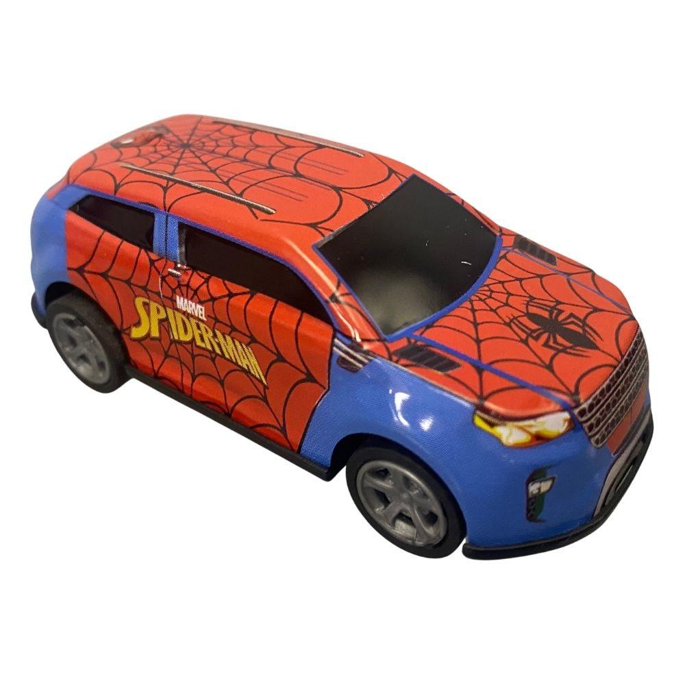 Mini Veiculos Pull Back Avengers - Homem Aranha - Mom & Baby