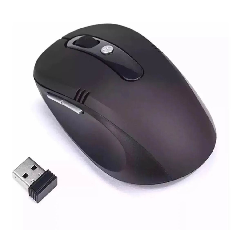 Mouse Sem Fio Notebook Pc 1200 Dpi Wireless Alcance 10m | Shopee Brasil