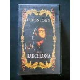 Vhs Elton John - Live In Barcelona - Vhs