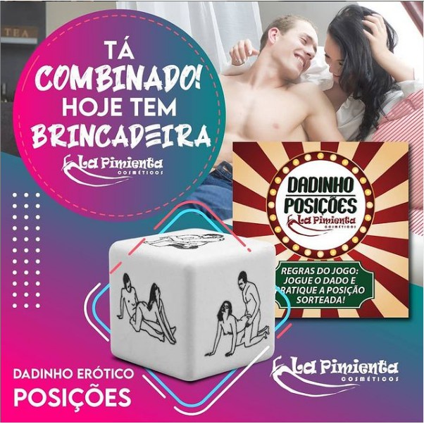 Dado Posi Es Hetero Sex Shop Brinquedos Sexual Erotico Momento Divertido E Criativo