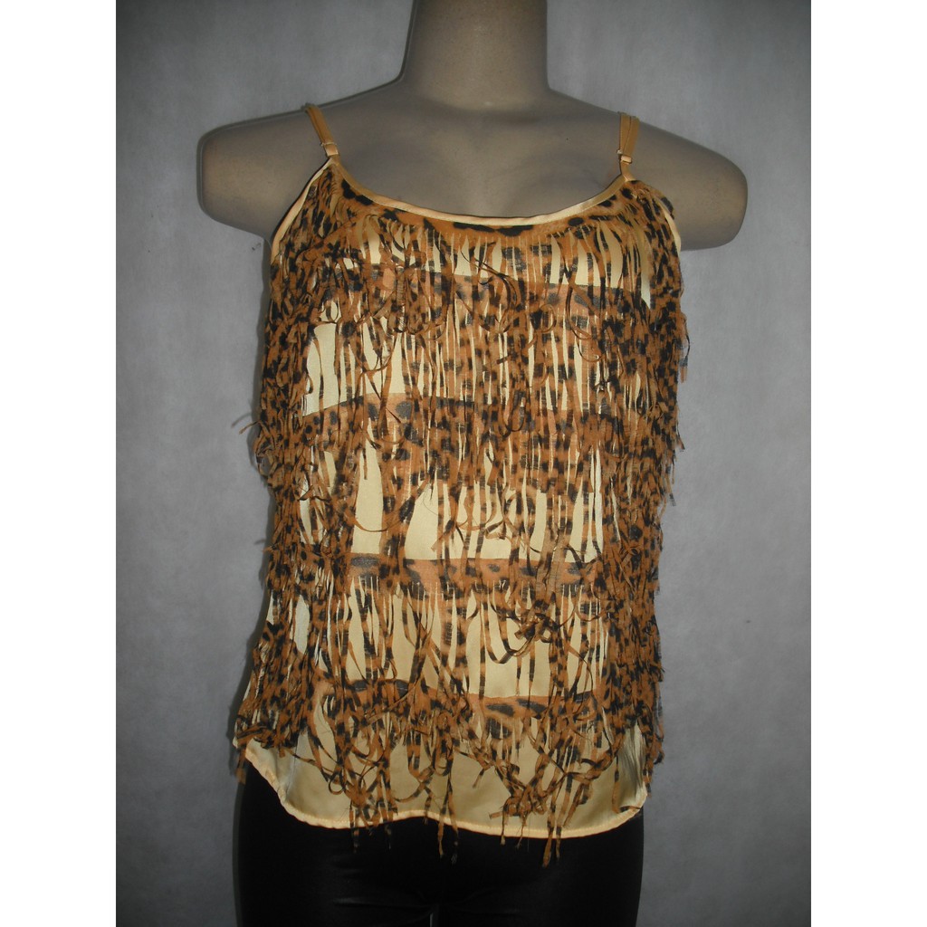BLUSA AMARELA COM FRANJAS TAM P PLANET GIRLS USADO BOM ESTADO