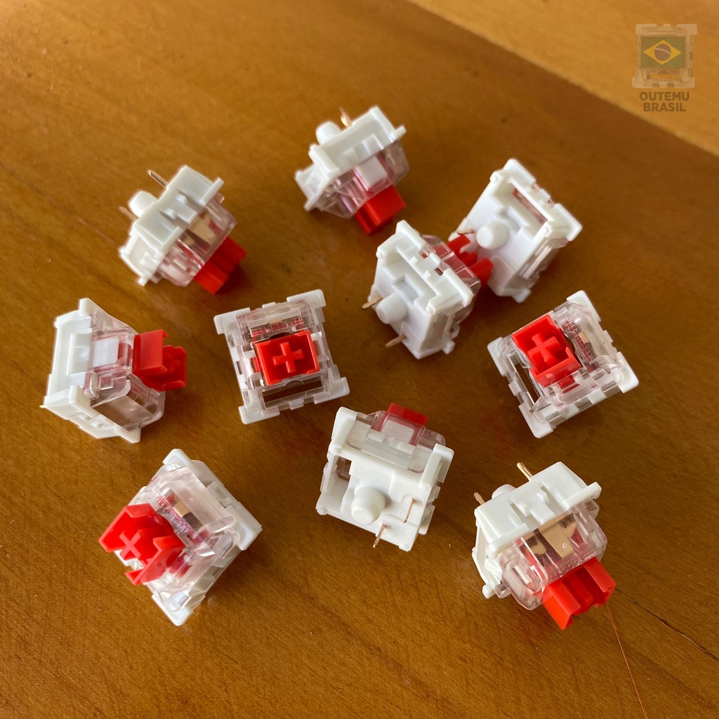 Botão Switch Outemu Red Para Teclado Mecânico