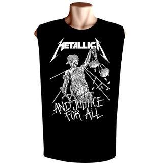 Regata camiseta machão Metallica bandas metal