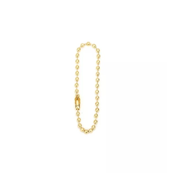 corrente de bolinha com fecho para Bijuteria - artesanato - 2.4mm 8 centímetros 50 peças