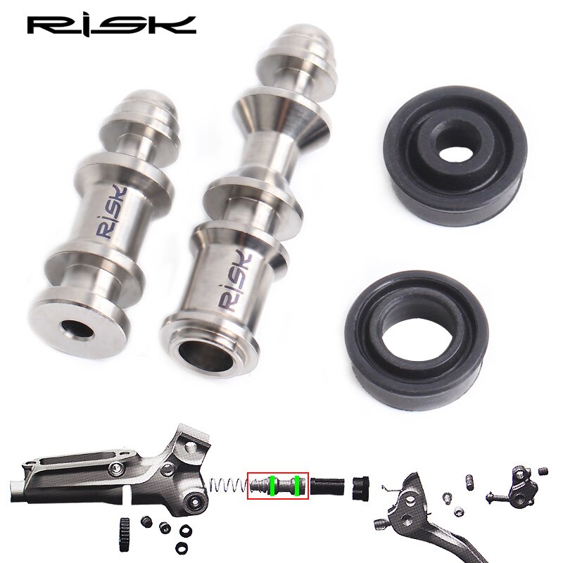RISK Alavanca Do Disco De Freio De Bicicleta Em Liga De Titânio Peça De Reparo Pistão Para SRAM AVID Guide db5 Level R RS RSC Series Bike Parts