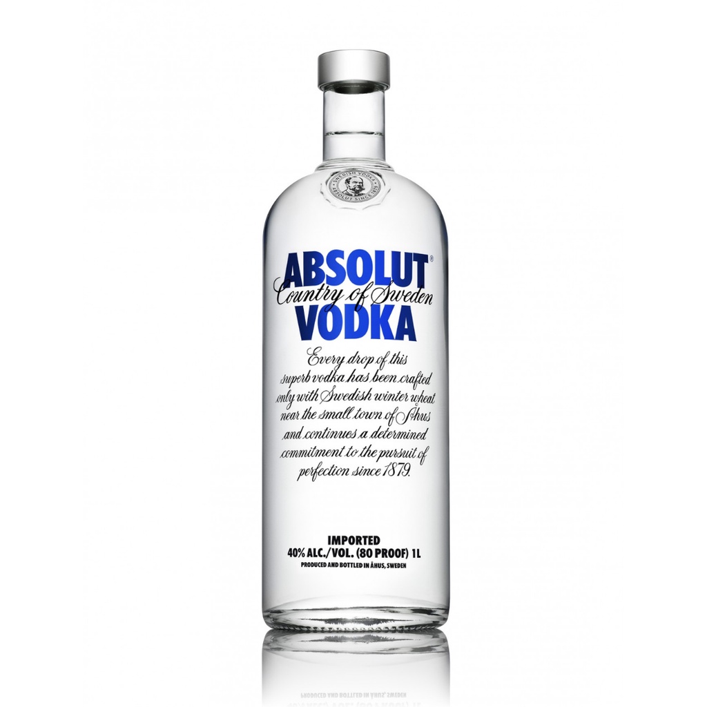 Vodka Absolut Tradicional 1L - Original | Shopee Brasil