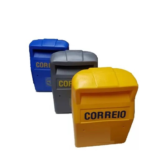 Caixa De Correio Correspondencia Cores Reforçada Para Grade em Oferta na Shopee