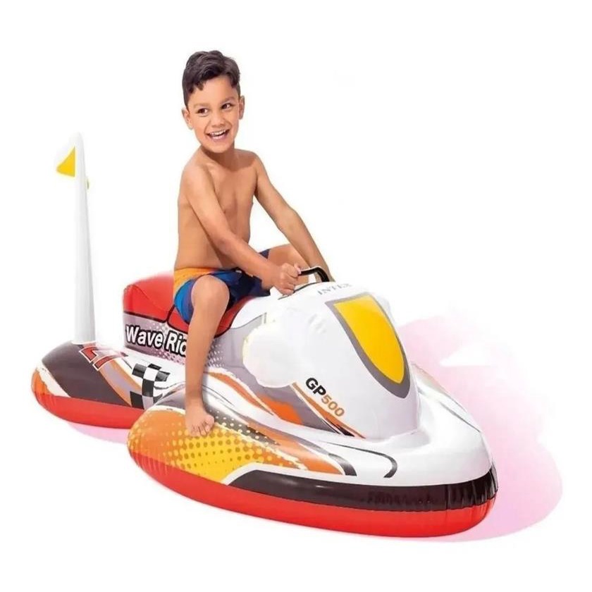 Boia Infantil de Piscina Jet Ski Inflavel Intex para crianca