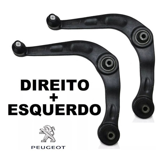 Par Bandeja Balança Peugeot 206 207 Hoggar Sw C/pivô. em Oferta na Shopee