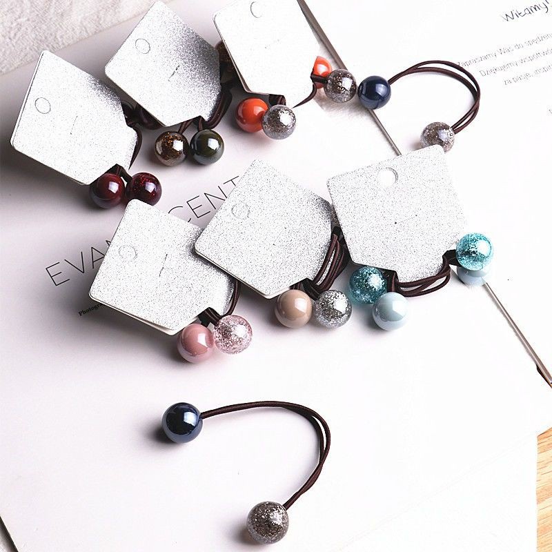 2 Pcs Ball Sólidos Contraste Infantis Faixas De Cabelo Elásticos Crianças Cordas Cabelo Meninas Acessórios Do Bebê Cocar em Oferta na Shopee