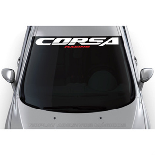 Adesivo Parabrisa Chevrolet Corsa Racing Tuning Rebaixado em Oferta na Shopee