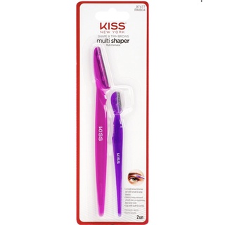 Combo de Navalhas 1 Par (1 longa + 1 curta) Ruby Kisses by Kiss New York