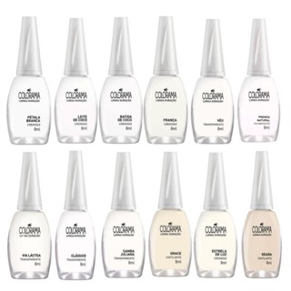 Esmalte Colorama Cremoso Branco em Oferta na Shopee