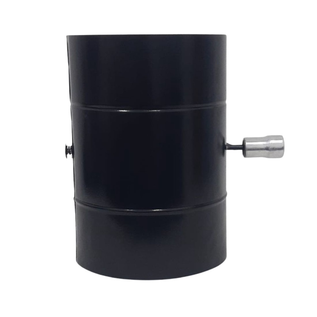 Registro Damper 8 Polegadas Pintado - Chaminé Forno Lareira