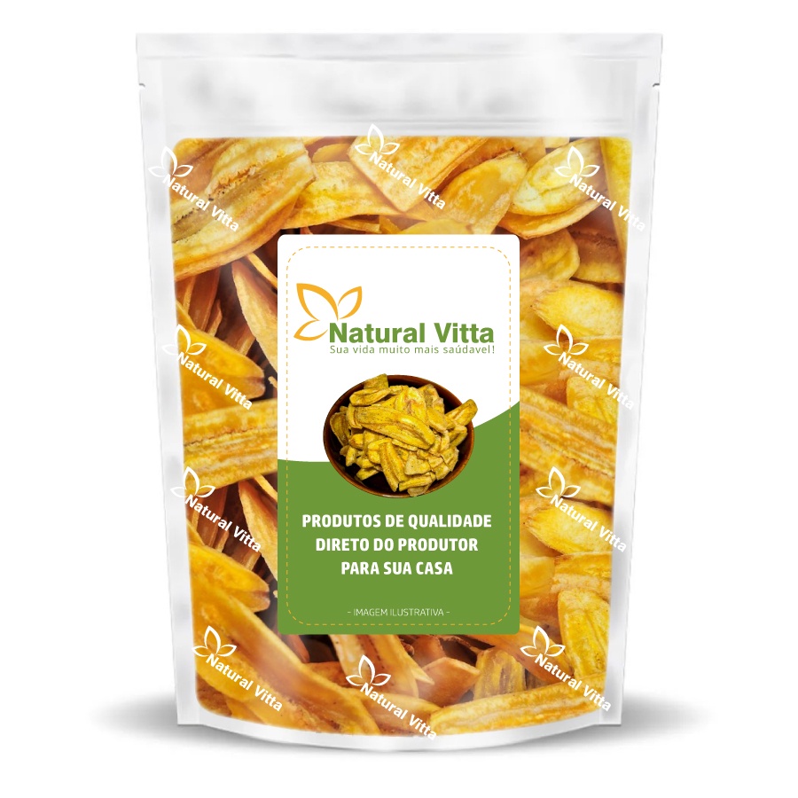 Banana Chips Salgada Cebola e Salsa - 1kg