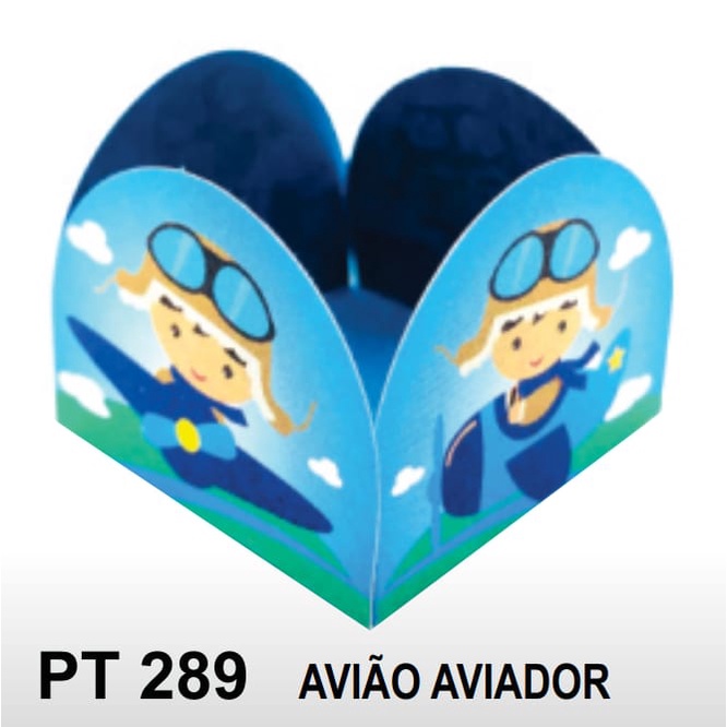 50 forminhas 4 pétalas AVIÃO AVIADOR para doces, bombom de chocolate brigadeiros festas temáticas festa em Oferta na Shopee