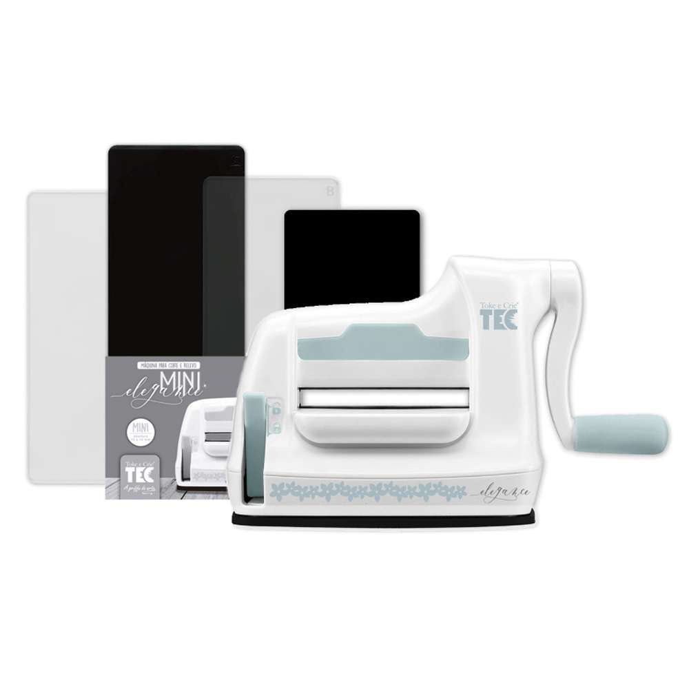Mini Máquina Para Corte E Relevo (Emboss & Cutting) Elegance Toke E Crie MCR003 em Oferta na Shopee